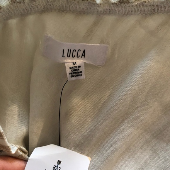 Lucca beige one shoulder top - Picture 7 of 8